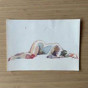 Woman Minted Art Print